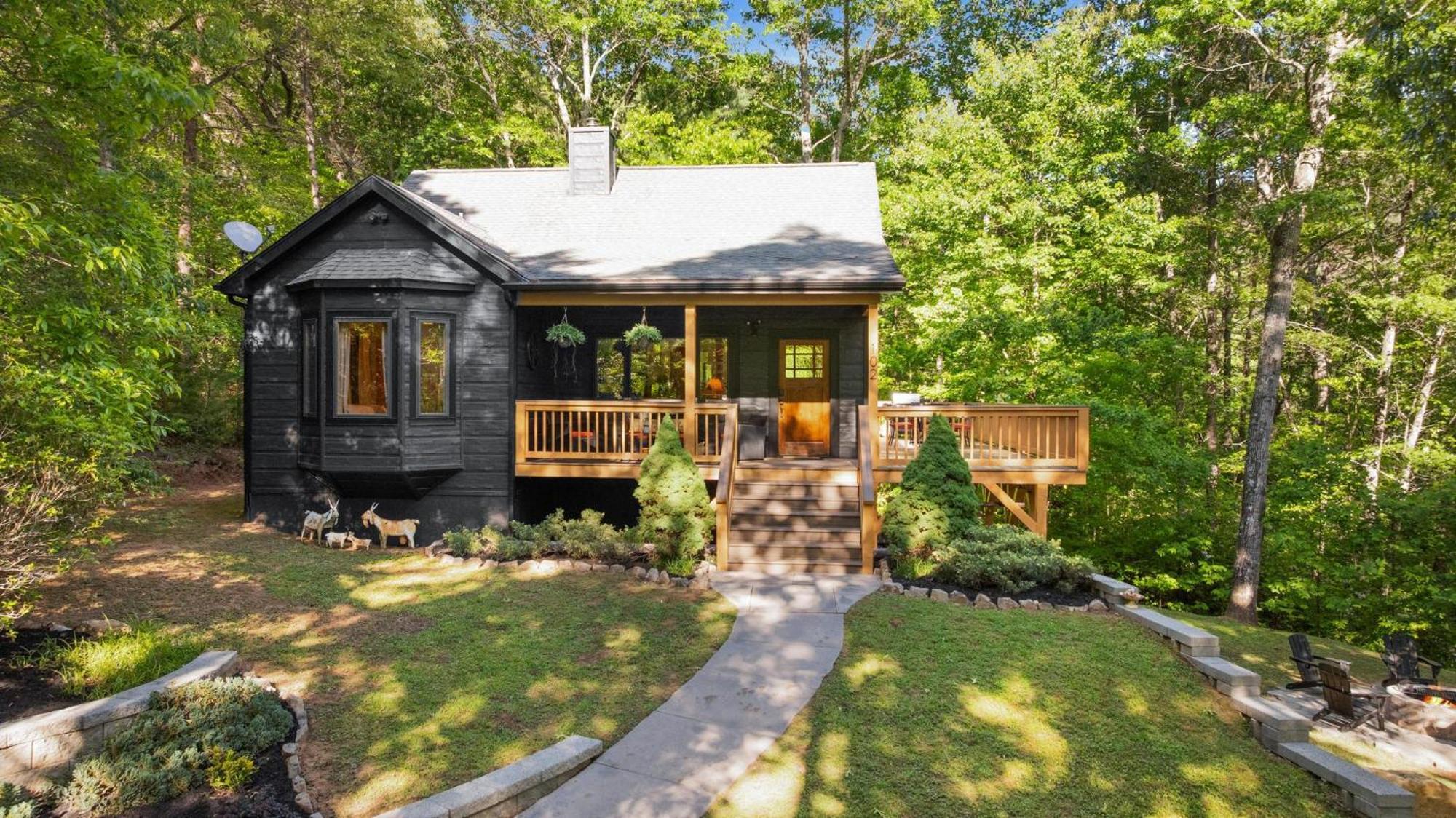 Lux Mtn Cabin Hot Tub, Fire Pit, Game Room 3Bd Franklin Zewnętrze zdjęcie